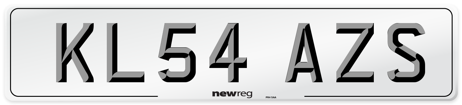KL54 AZS Number Plate from New Reg